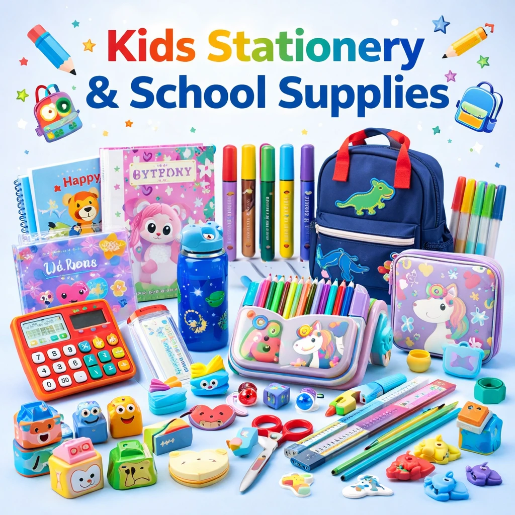 Kids Stationery & School Supplies