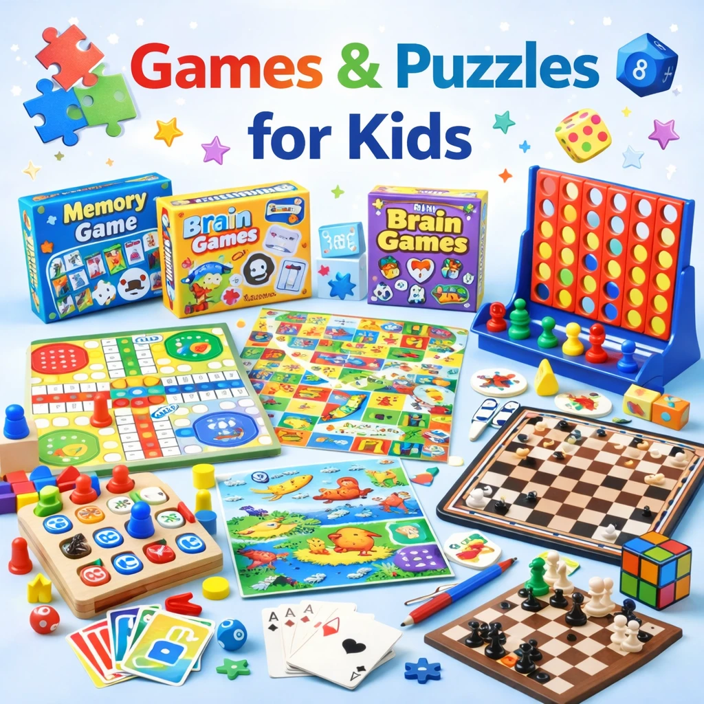 Games & Puzzles for Kids